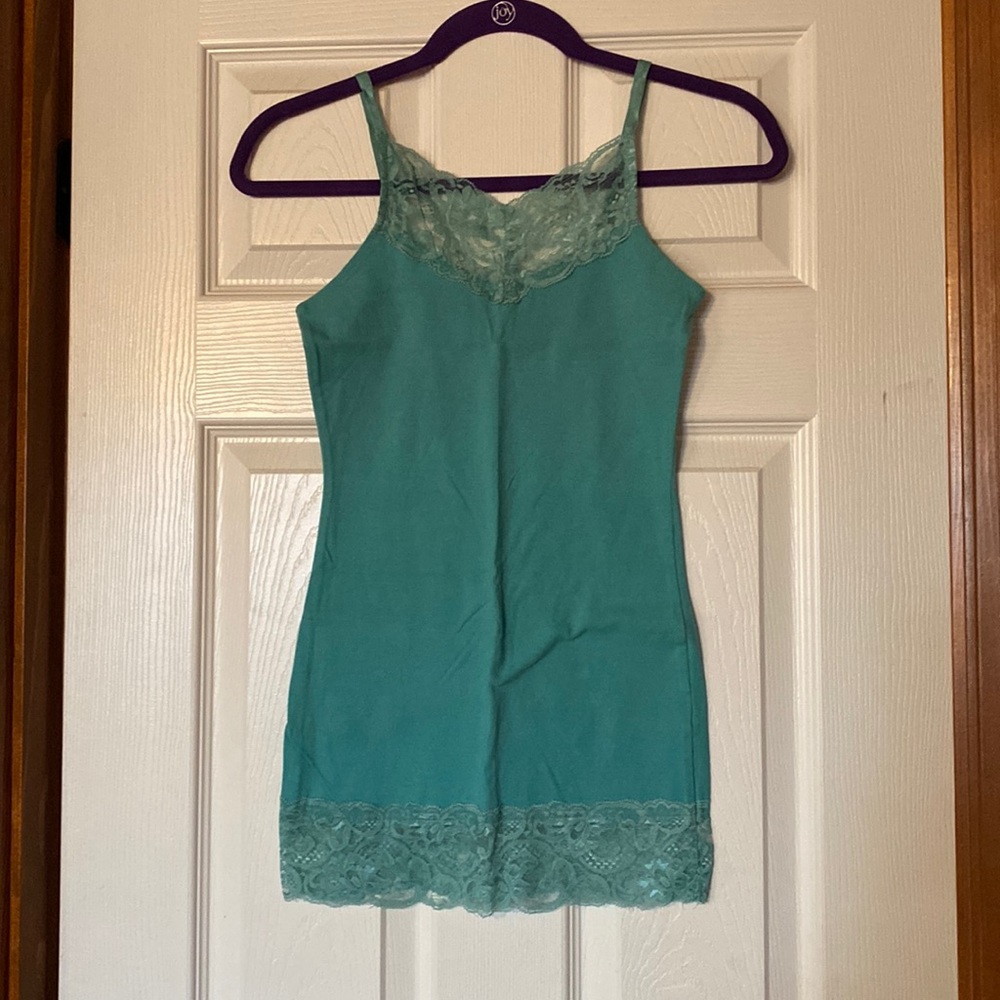 Romy XS long lace camisole